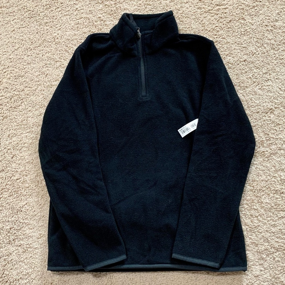 Boy’s fleece 1/4 zip pullover